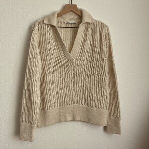 Zara V-Neck Pullover